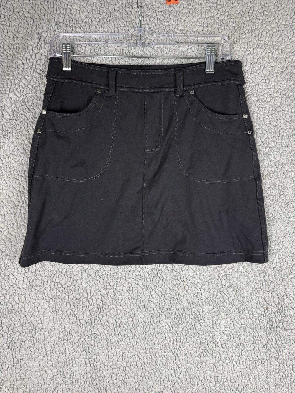 Athleta Bettona Skort Skirt Black S Activewear Tennis Golf Casual Pockets